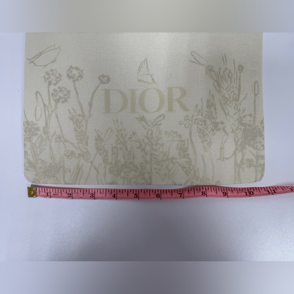 DIOR Millefiori Ivory Floral Trousse/Pouch - Picture 8 of 9